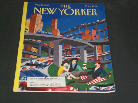 1995 MAY 29 THE NEW YORKER MAGAZINE - ILLUSTRATED COVER - NY 1756