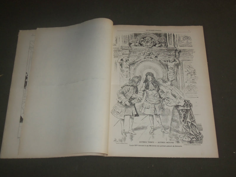 1888 AUG 12 LE COURRIER FRANCAIS MAGAZINE-LE TENTATION DE ST. FERROUILLAT-FR1010