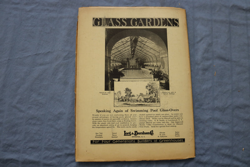 1931 MAY THE AMERICAN ARCHITECT MAGAZINE - PHOTOS, STORIES & ADS - ST 5507J