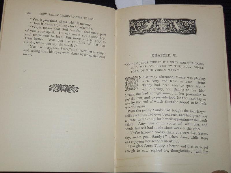 1900'S HOW SANDY LEARNED THE CREED BOOK BY F. E. READE - KD 4583O