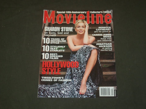 1999 SEPTEMBER MOVIELINE MAGAZINE - SHARON STONE COVER - B 1178