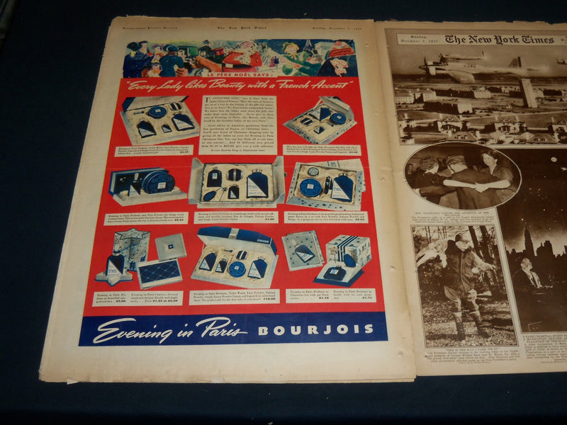 1937 DECEMBER 5 NEW YORK TIMES ROTO PICTURE SECTION - JOSEF HOFMANN - NT 9389