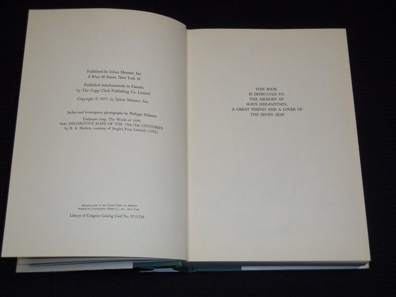 1957 PETER FREUCHEN'S BOOK OF SEVEN SEAS BOOK - HARDCOVER - KD 7743