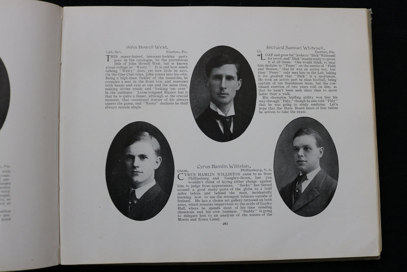 1908 THE MELANGE LAFAYETTE COLLEGE YEARBOOK - EASTON, PENNSYLVANIA - YB 3498