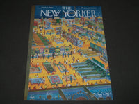 1962 JUNE 2 NEW YORKER MAGAZINE FRONT COVER ONLY - GREAT ART FOR FRAMING