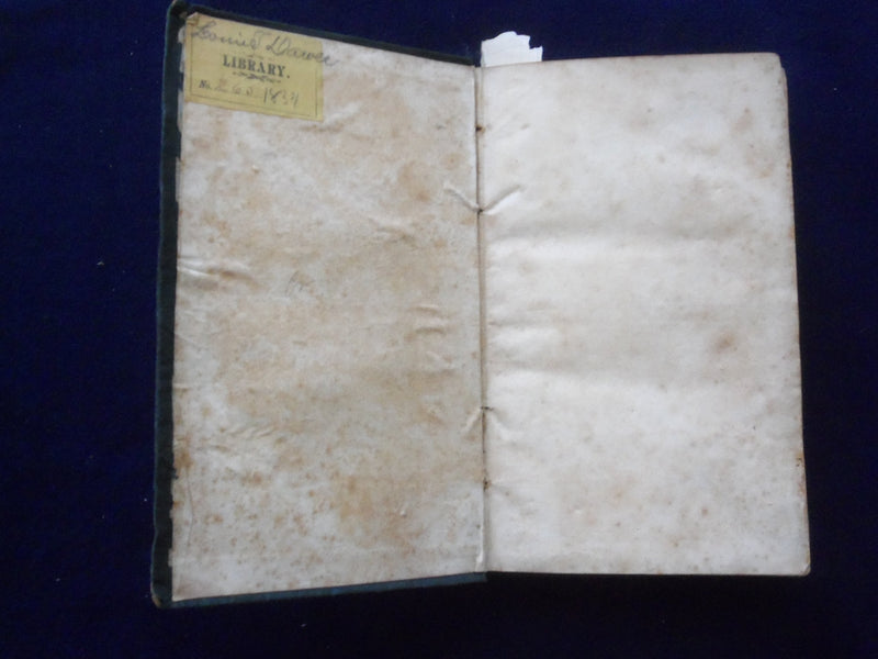 1834 LIFE OF MRS. SIDDONS HARDCOVER BOOK BY THOMAS CAMPBELL - KD 8648