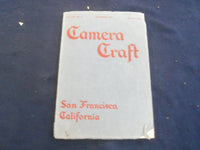 1909 DECEMBER CAMERA CRAFT MAGAZINE - SAN FRANCISCO - PHOTOS & ADS - SP 9336F