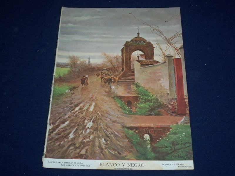 1908 MAY 23 BLANCO Y NEGRO SPANISH MAGAZINE - NICE ILLUSTRATIONS - J 289