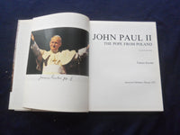1979 POPE JOHN PAUL II HARDCOVER BOOKS - LOT OF 4 - KD 8187