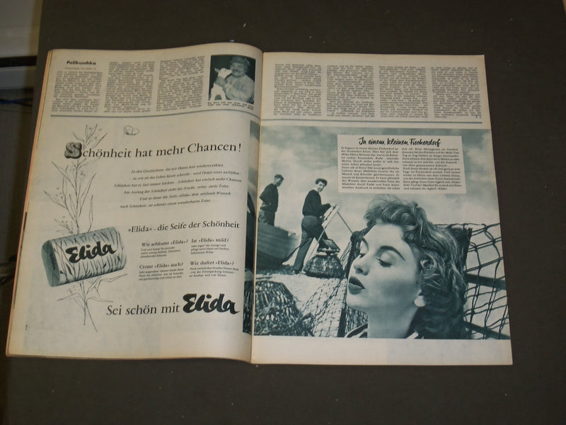 1958 MAY 27 FILM REVIEW (GERMAN) MAGAZINE - NICE PHOTOS, ARTICLES & ADS - B 3991
