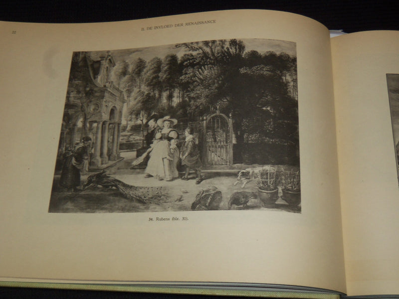 1940'S OUDE HOLLANDSCHE TUINEN PLATEN BOOK BY ANNA BIENFAIT - DUTCH - KD 4585N