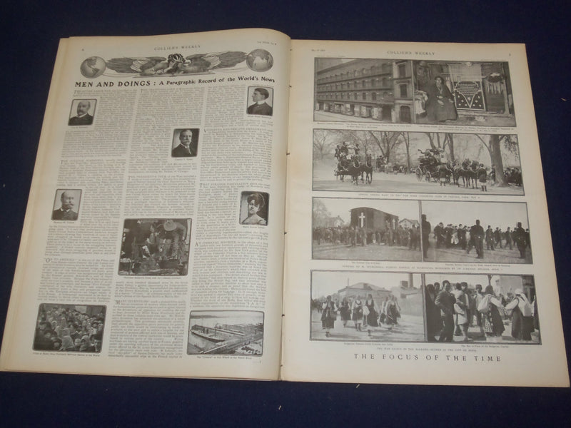 1903 MAY 23 COLLIER'S MAGAZINE - STORIES BY E. NESBIT & S. WEYMAN - ST 6669