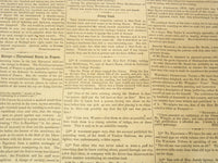 1850 SEPTEMBER 14 BOSTON MUSEUM NEWSPAPER - JENNY LIND - GIRAFFE - NP 9054