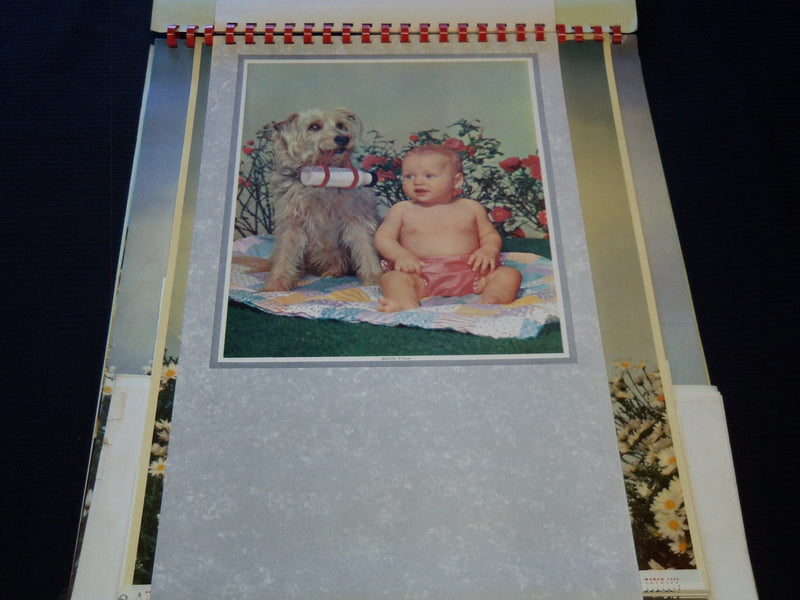 1958 BEAUX-ART HANGERS CALENDAR SALESMAN SAMPLE SHEETS BOOK - C 13