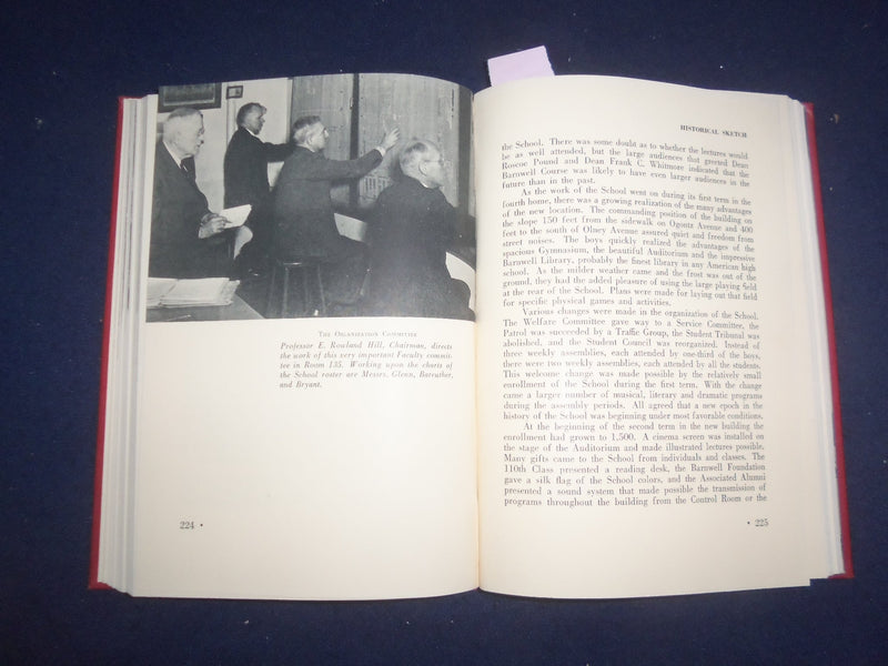 1945 CENTRAL HIGH SCHOOL OF PHILADELPHIA 1944-1946 HARDCOVER BOOK - KD 8171