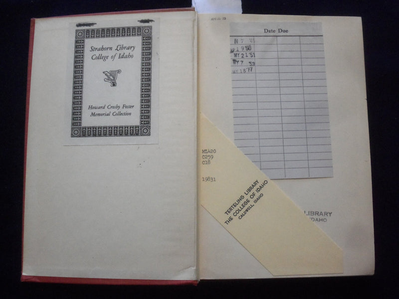 1945 ENRICO CARUSO HIS LIFE AND DEATH HARDCOVER BOOK BY DOROTHY CARUSO - KD 8645