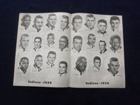 1959 OCTOBER 17 FOOTBALL PROGRAM - INDIANA UNIV VS. UNIV OF NEBRASKA - SP 5454O