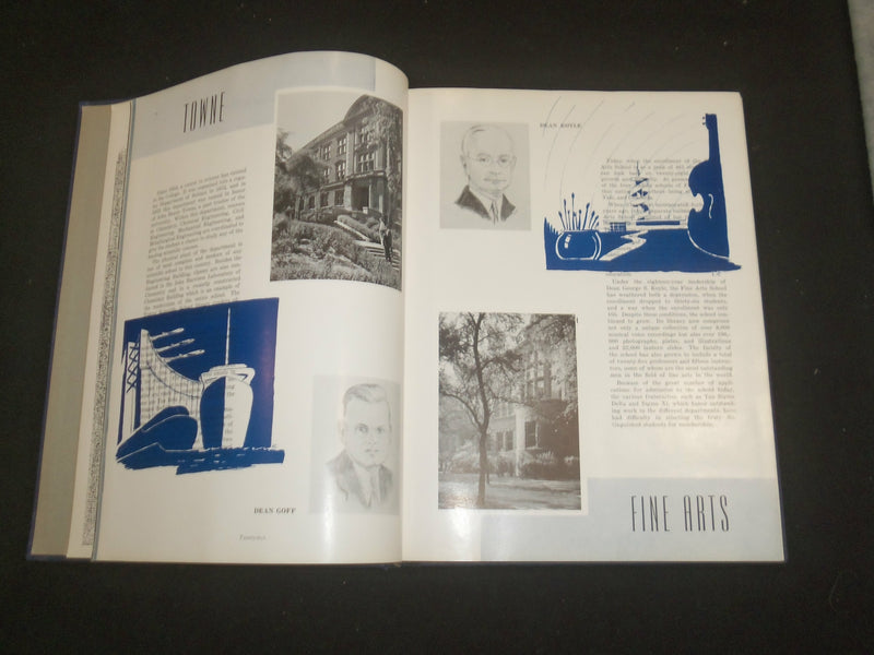 1957 UNIVERSITY OF PENNSYLVANIA YEARBOOK - PHILADELPHIA, PENNSYLVANIA - YB 2287