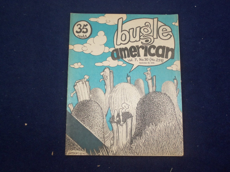 1976 SEPTEMBER 30 BUGLE AMERICAN MAGAZINE - GREAT ILLUSTRATED COVER - J 9453