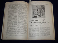 1935 AUGUST GOLDEN BOOK MAGAZINE - FALSE BROTHER BY M. HEWLETT - ST 3367C