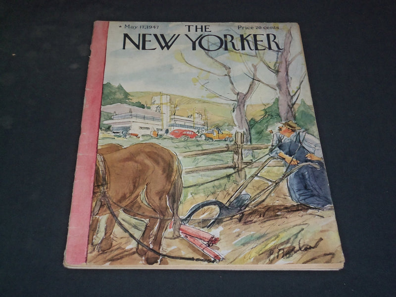 1947 MAY 17 THE NEW YORKER MAGAZINE - ILLUSTRATED COVER - NY 263