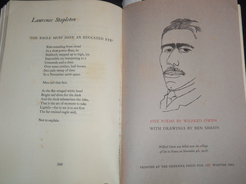 1961 WINTER THE MASSACHUSETTS REVIEW MAGAZINE - BEN SHAHN - J 9201