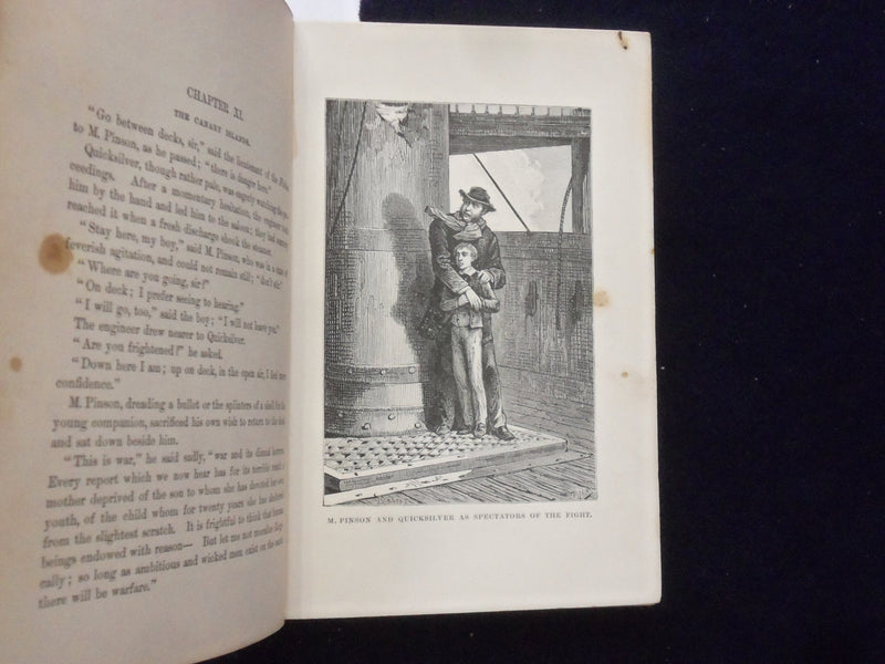 1898 AN INVOLUNTRY VOYAGE HARDCOVER BOOK BY LUCIEN BIART - KD 8443
