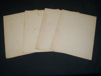1951 MARCH 21 THE SATURDAY EVENING POST ADVERTISING BOARD LOT OF 4 - J 5400