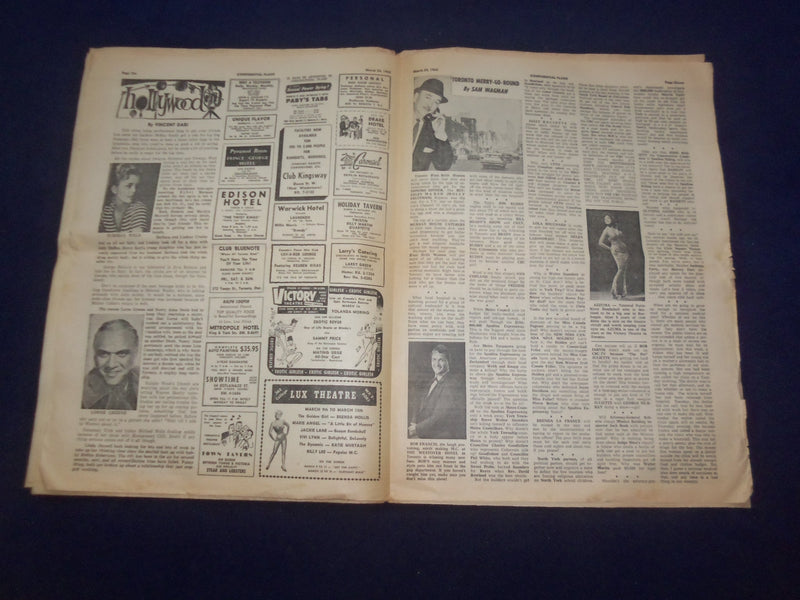 1962 MARCH 24 FLASH NEWSPAPER - PHONY M.D. KNEW SCORE! SAY GALS - NP 6939