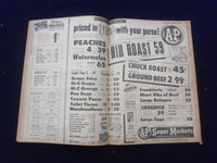 1958 JULY 18 BOSTON DAILY RECORD NEWSPAPER-U.S. ARMADA FLIES OVER JORDAN-NP 6359