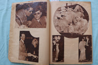 1930'S MOVIE STAR SCRAPBOOK LOADED - HARLOW - LOMBARD - BASEBALL - E 26498