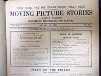 1922 JANUARY 13 MOVING PICTURE STORIES MAGAZINE - SYLVIA BREAMER - ST 833