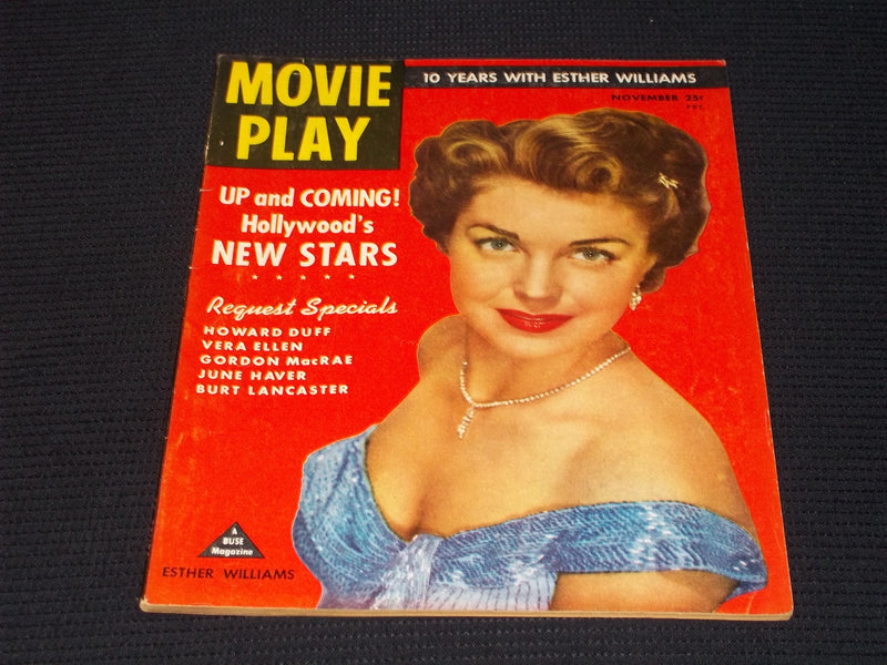 1950 NOVEMBER MOVIE PLAY MAGAZINE - ESTHER WILLIAMS FRONT COVER - E 14226