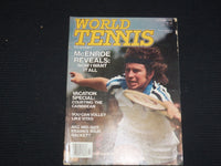 1980 OCTOBER WORLD TENNIS MAGAZINE - JOHN MCENROE COVER - ST 1004C