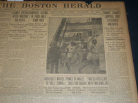 1908 JULY 16 THE BOSTON HERALD - SWEDISH ATHLETES TAKE TWO FIRSTS - BH 322