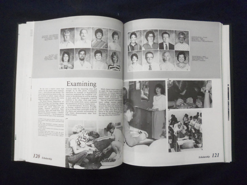1986 RIDDLE MATTHOON HIGH SCHOOL YEARBOOK - MATTOON, IL - YB 3310