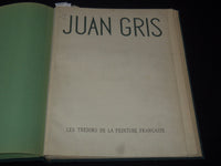 1949 JUAN GRIS LES TRESORS DE LA PEINTURE FRANCAISE VOLUME - KD 3351R