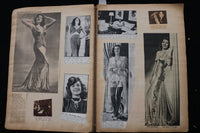 1940'S HOLLYWOOD SCRAPBOOK - RITA HAYWORTH - PAULETTE GODDARD - E 24888