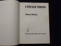 1978 CONNECTIONS HARDCOVER BOOK BY JAMES BURKE - KD 8685