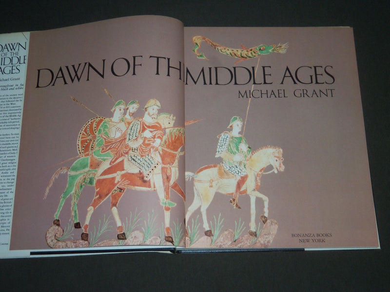 1981 DAWN OF THE MIDDLE AGES BY MICHAEL GRANT HARDCOVER BOOK - I 535
