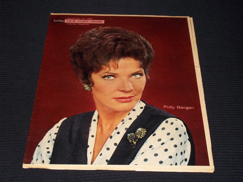 1964 SEPTEMBER 27 SUNDAY NEW YORK NEWS COLOROTO MAGAZINE - BERGEN - E 13032