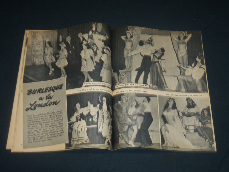 1949 JANUARY SIR! MAGAZINE - VICE & NEW YORK - JANIS PAIGE - PHOTOS - J 5655