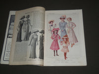1909 MAY MCCALL'S MAGAZINE - GREAT FASHION ILLUSTRATIONS & ADS - ST 5388