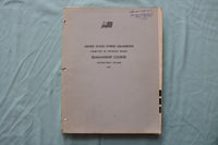 1959-1966 U.S. POWER SQUADRONS - SEAMSANSHIP PILOTING COURSE - LOT OF 4 - O 3936