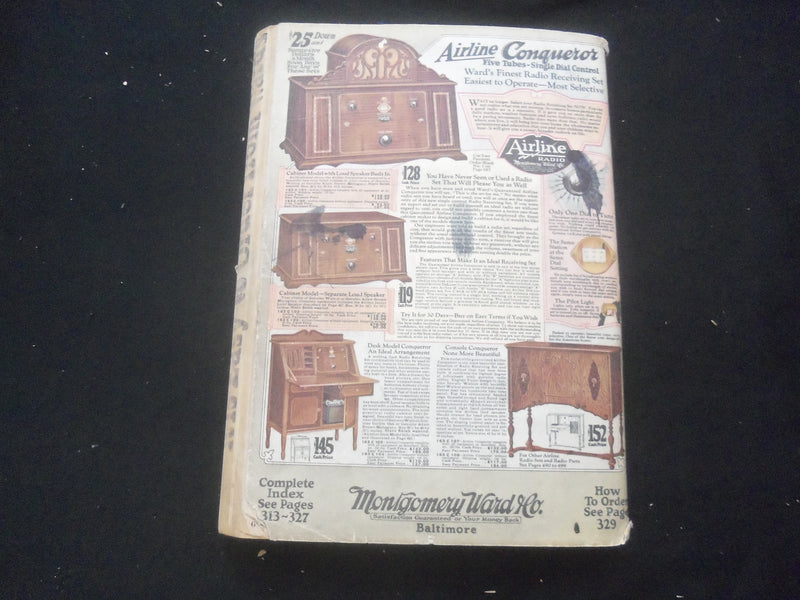 1925-26 FALL AND WINTER MONTGOMERY WARD CATALOG - GREAT FASHION - R 93B