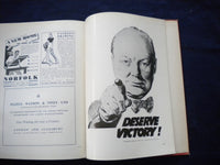 1941 MODERN PUBLICITY IN WAR HARDCOVER BOOK EDITED BY F. A. MERCER - KD 8000