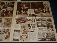 1937 FEB 7 THE PITTSBURGH PRESS SUNDAY METRO GRAVURE - ABRAHAM LINCOLN - NP 4536