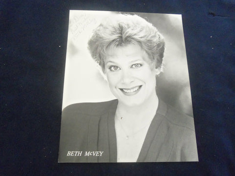BETH MCVEY 8x10 AUTOGRAPHED PHOTOGRAPH