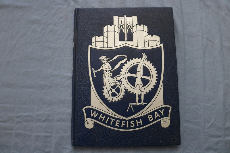 1959 TOWER WHITEFISH BAY HIGH SCHOOL YEARBOOK- WHITEFISH BAY, WISCONSIN- YB 3421