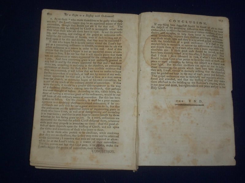 1792 A DISCOURSE CONCERNING THE CHURCH BY MOSES HEMMENWAY - J 4784